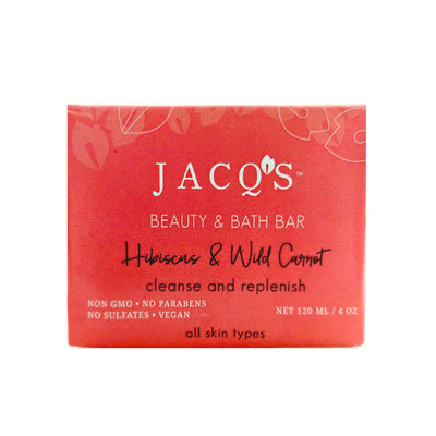 Hibiscus and Wild Carrot Beauty and Bath Bar